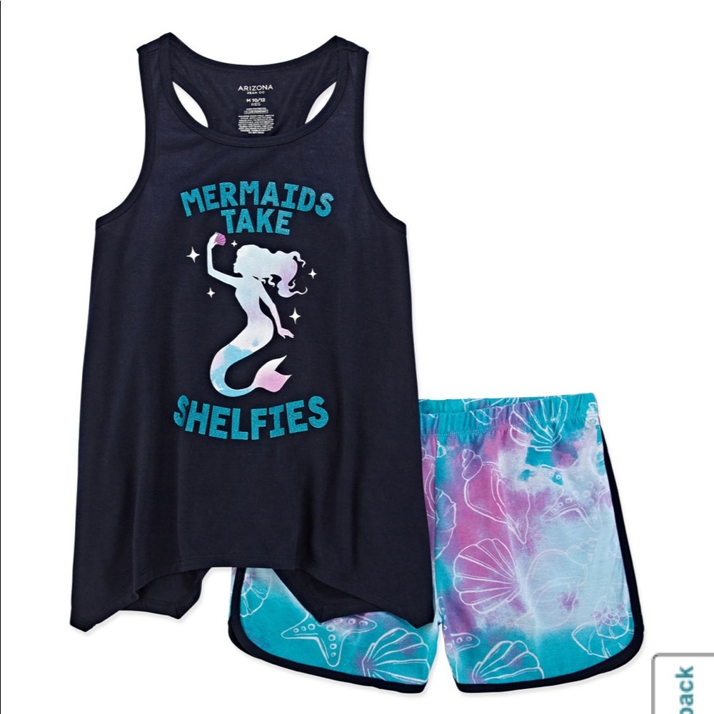 🧜🏼‍♀️Mermaid pajama set🐚